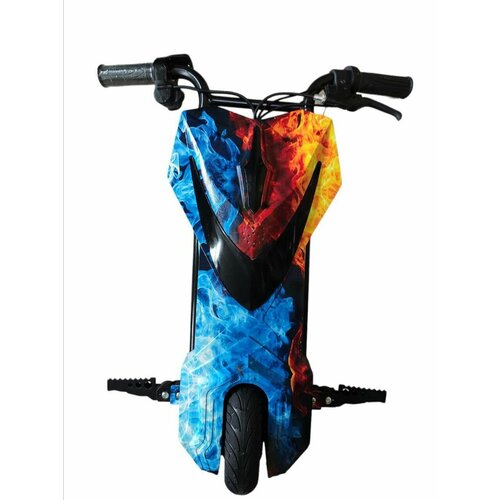 фото Передняя часть дрифт карта в цвете "огонь и лёд" в сборе (без аккумулятора) czone