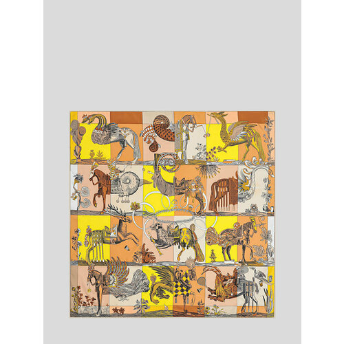 фото Платок vitacci, желтый