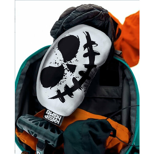 фото Защитный чехол для горнолыжной маски scarecrow. эластичный, универсальный чехол на маску. кибермашина