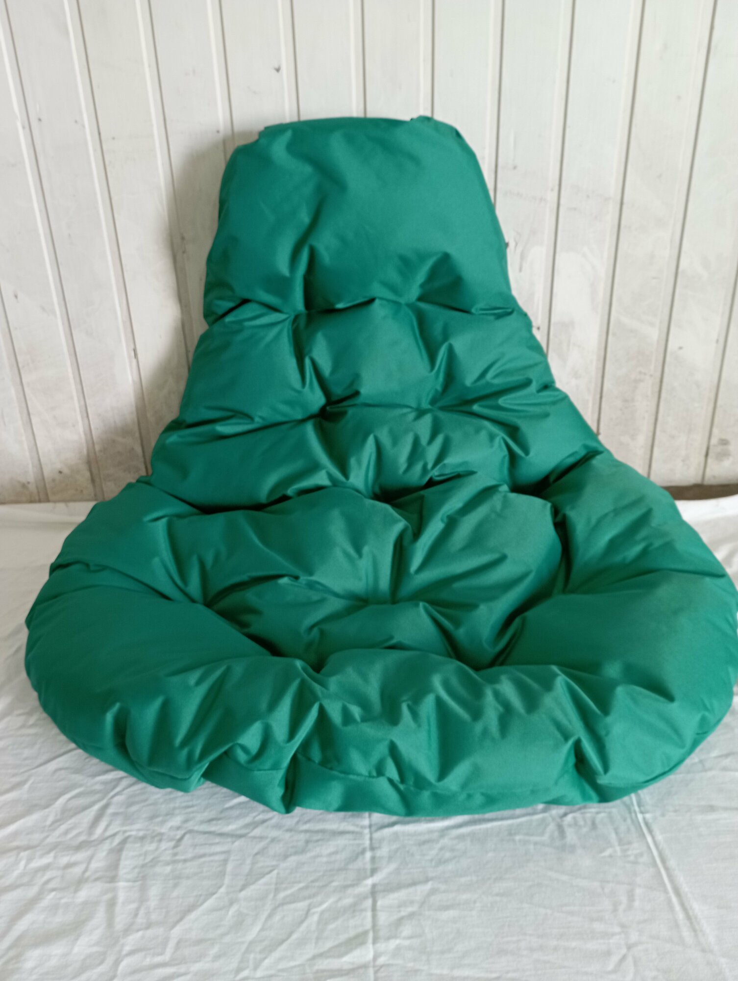 Подушка для подвесного кресла зеленая