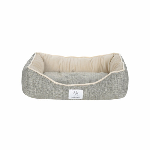 Лежак для животных 47х39х12 см полиэстер светло-серый Favorite pet 2190₽