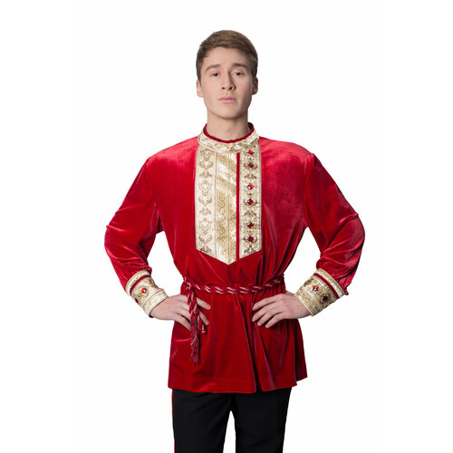 Рубашка Театр Имперских Зрелищ, размер 50-52, красный