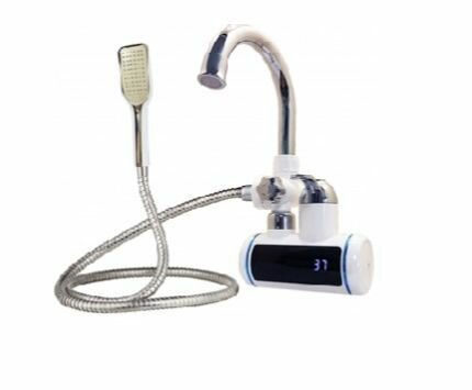 Кран-водонагреватель проточный Thermofix (белый) (КВ-24C) - фотография № 1