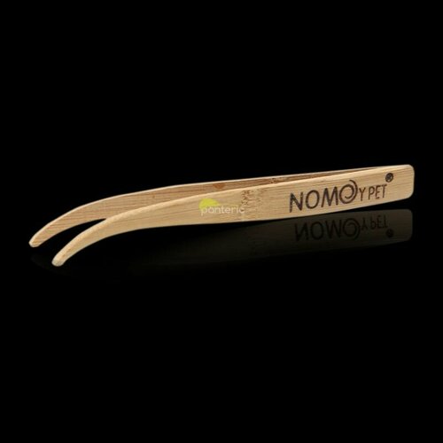 Бамбуковый пинцет NomoyPet 16,5 см для кормления рептилий пинцет для кормления рептилий 30см изогнутый
