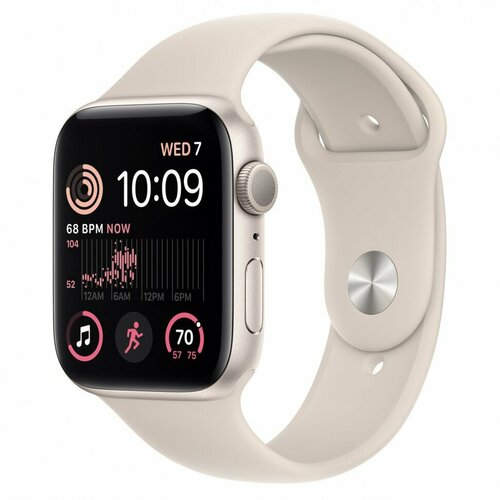 Часы Apple Watch Series SE 40mm 2023 сияющая звезда алюминий рем сияющая звезда MRTQ3 Global 3551000₽