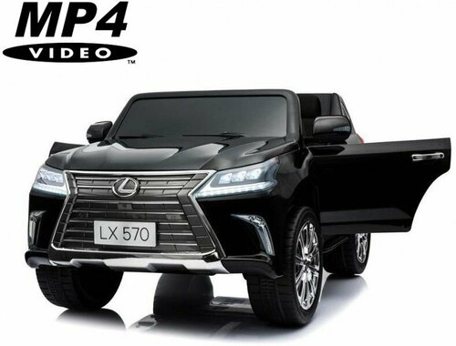 Dake Lexus LX570 4WD MP4 Детский электромобиль DK-LX570-BLACK-PAINT-MP4