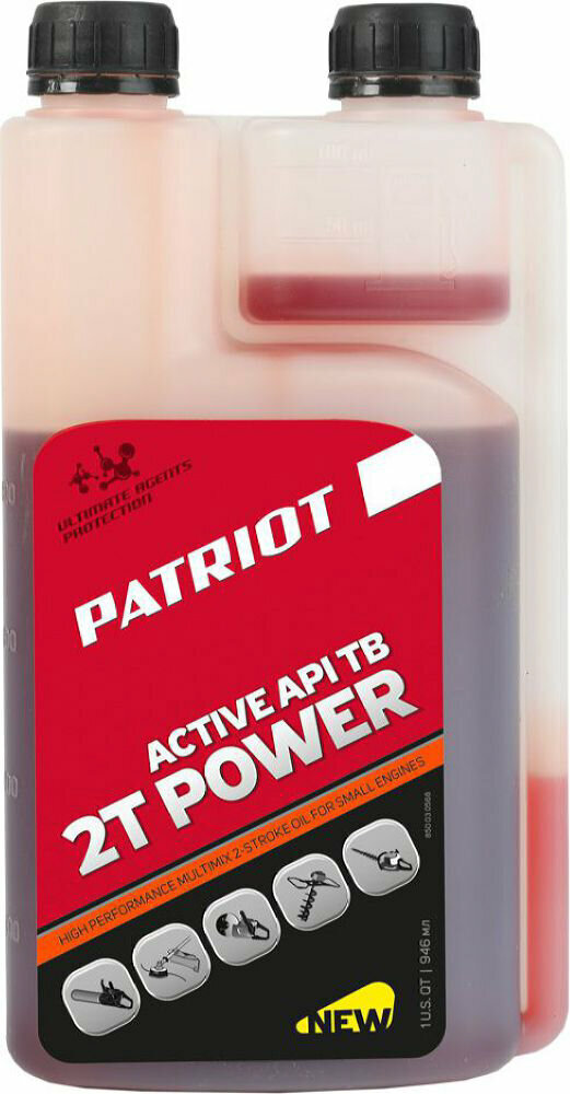 Моторное масло 2Т PATRIOT POWER ACTIVE минеральное 0,946 л