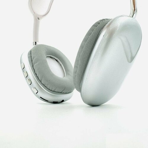 Беспроводные наушники P9 накладные большие Bluetooth с поддержкой карт памяти белые 990₽