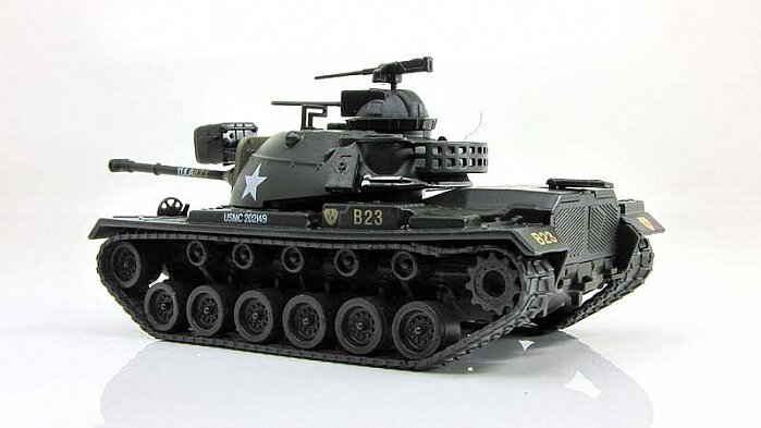 Масштабная модель 1/72, танк М48А3 Паттон II — фото 1