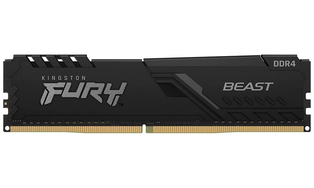 Оперативная память Kingston DDR4 8Gb 3200MHz FURY Beast Black (KF432C16BB/8)