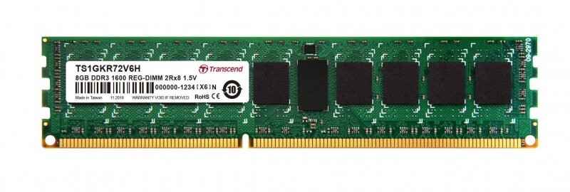 Оперативная память Transcend TS1GKR72V6H DDRIII 8Gb