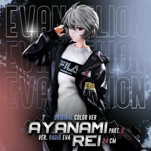 Аниме фигурка Ayanami Rei RADIO EVA Part 2 Original Color