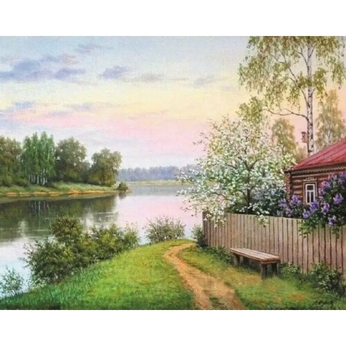 Алмазная мозаика без подрамника 40х50 (выкладка 35х45)