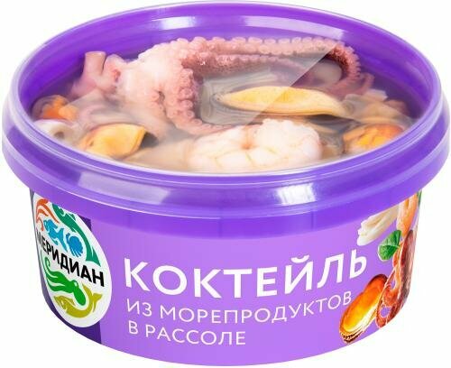 Коктейль из морепродуктов Меридиан в рассоле