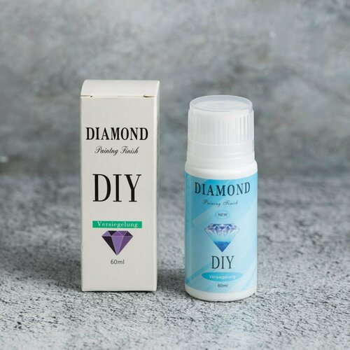 Клей-герметик для алмазных мозаик, 60мл, фиксатор финишный, COLOR Si