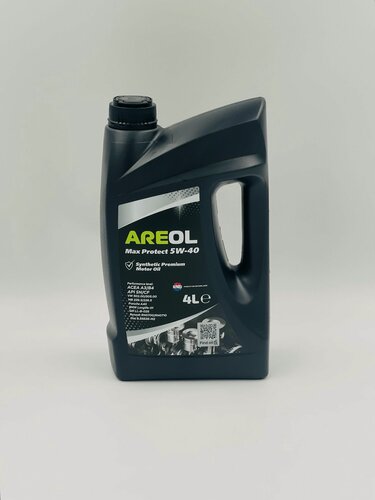 Изображение товара Масло моторное Areol Max Protect 5w-40, синтетическое, 4 литра