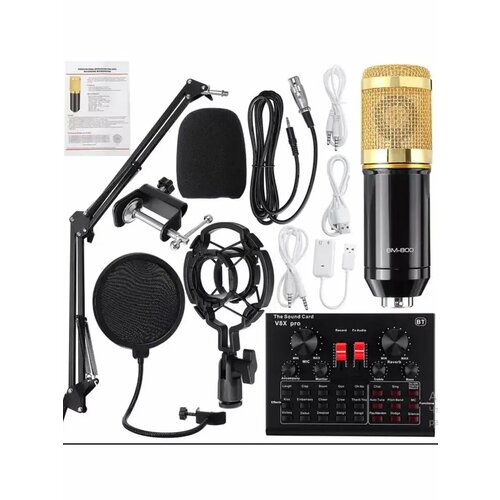 Конденсаторный студийный микрофон 2999₽