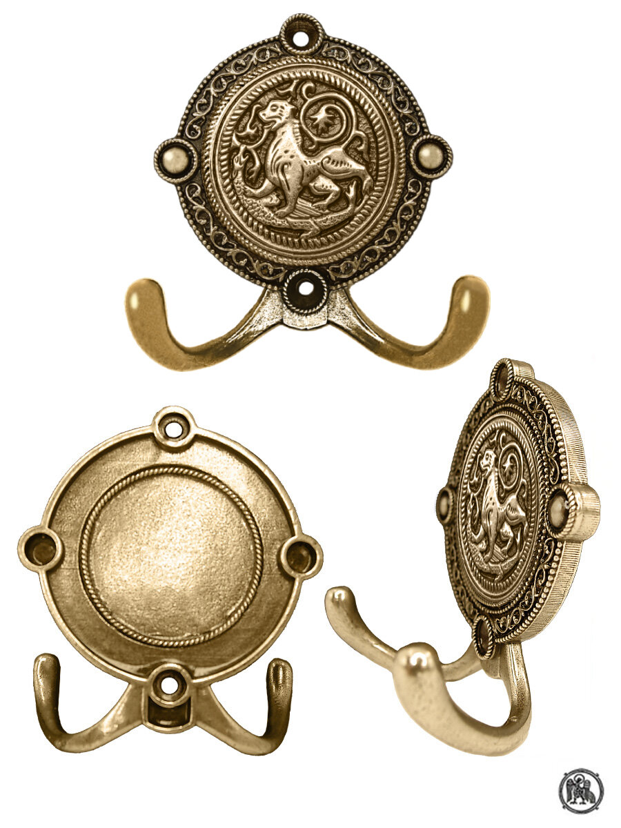 Настенный крючок «Суздальский лев» — фото 1