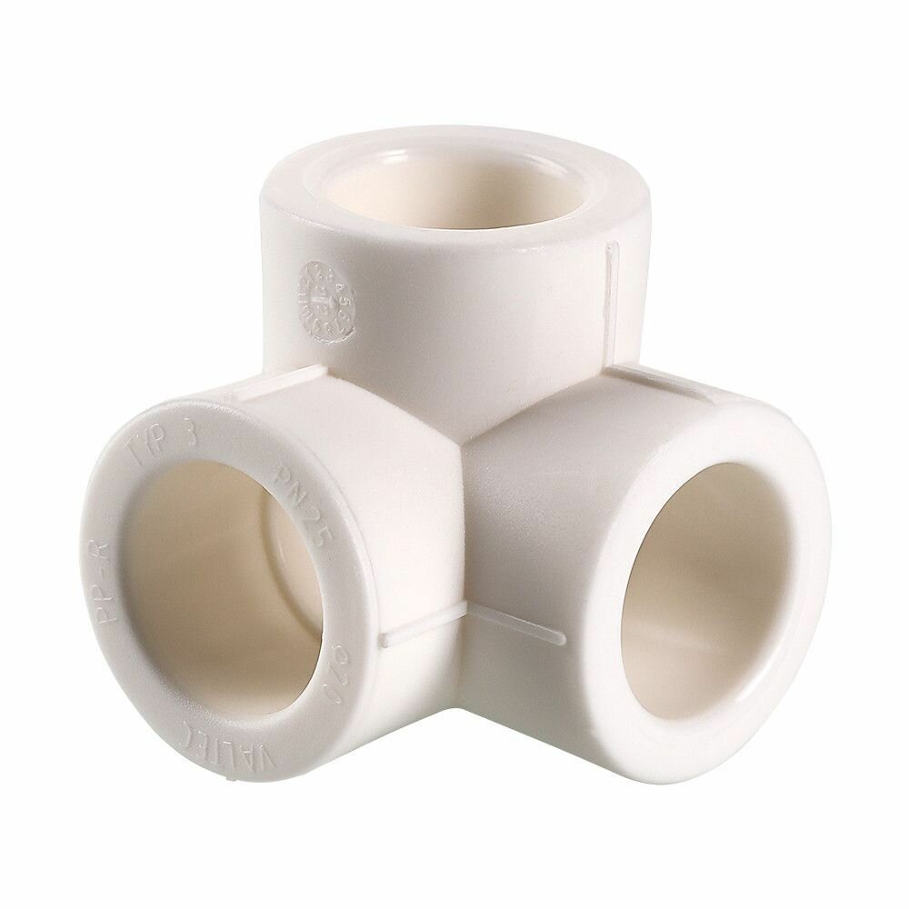 Тройник PPR двухплоскостной 32мм Valtec VTp.738.0.032 — фото 1