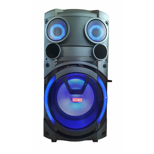 Колонка акустическая Караоке TWS 1209 Р М Р О 10000W Микрофон Пульт USB TF card Aux FM Подключение гитары 27365₽