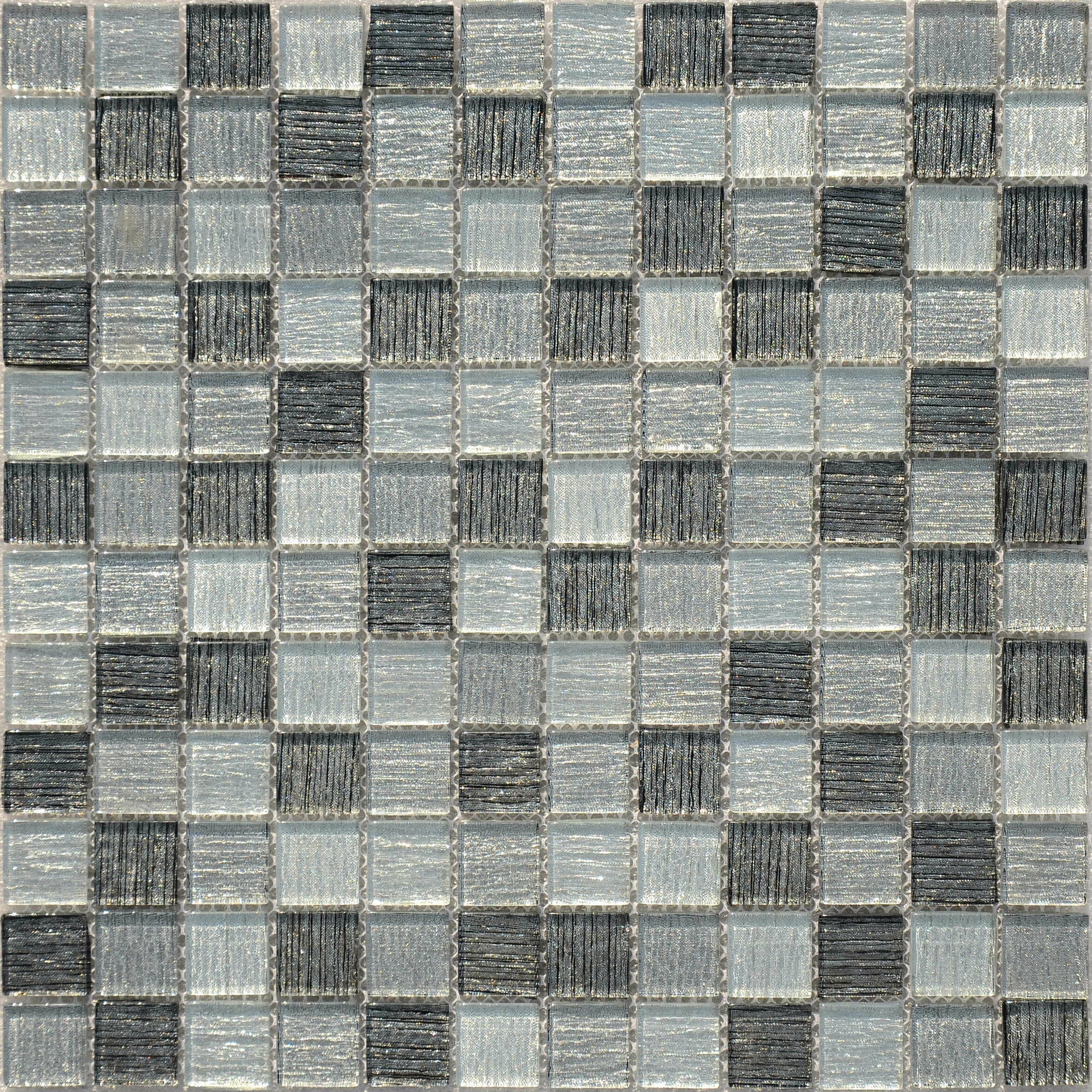 Мозаика LeeDo: Black Tissue (в инд. упаковке) 298х298x04 см (чип 23x23x4 мм)