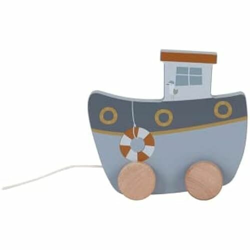 Little Dutch Sailors Bay 7084 FSC деревянная буксировочная лодка