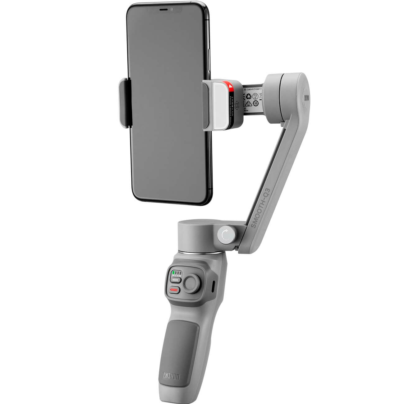Стабилизатор для смартфона Zhiyun Smooth-Q3 Grey (C030112INT) — фото 1