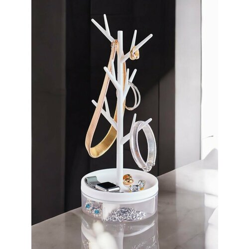 Подставка для украшений FamilyLove, 14х36.5х14 см, , белый