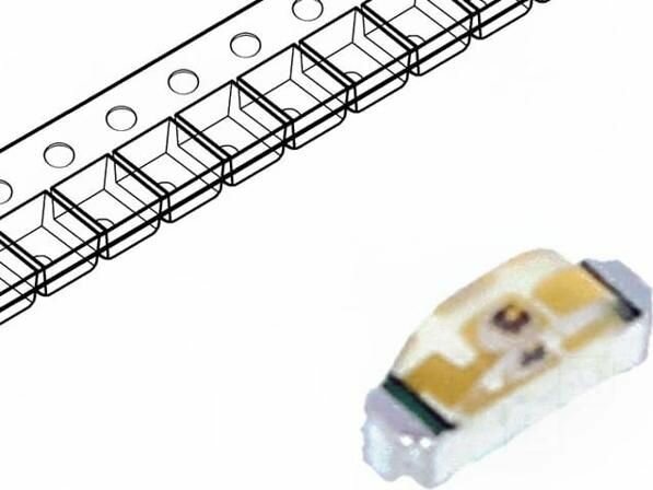 Светодиод LITE-ON LTST-S220KGKT LED SMD 0804 green 18 35mcd 2.1x1x0.6mm 130 град. 2?2.4V 20mA 1 шт