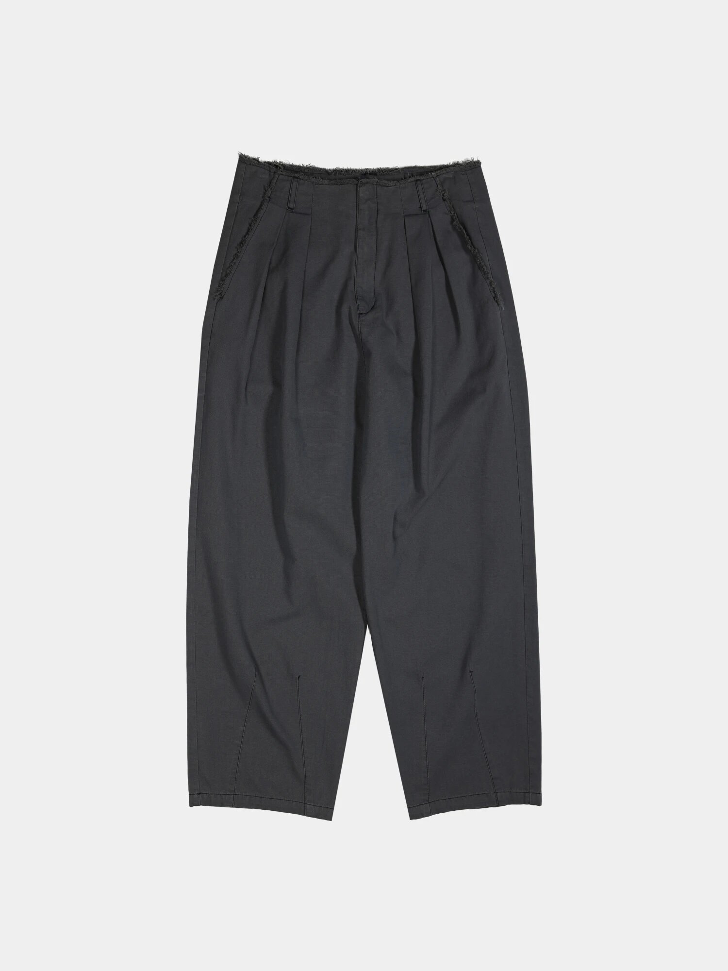 Брюки классические Red September Twill Raw Edge Pleated Pants, размер S, grey