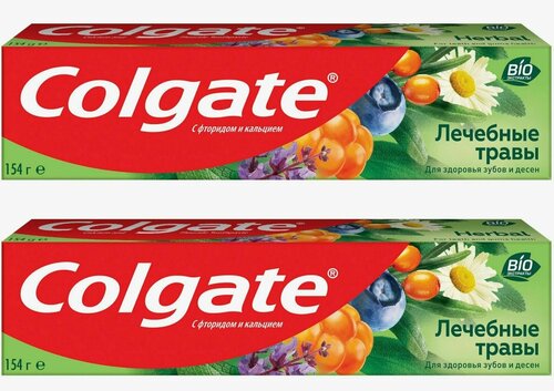 Colgate Зубная паста Лечебные травы, 100 мл, 2 шт