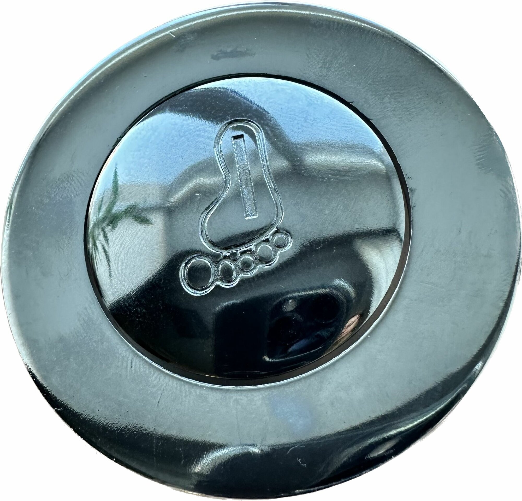 фото Металлический донный клапан для сифона душевой кабины