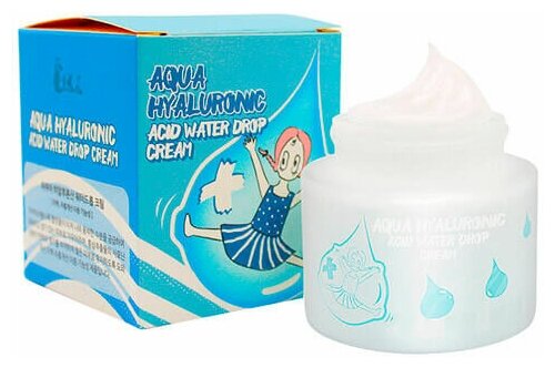 Крем для лица Elizavecca Aqua Hyaluronic Acid Water Drop Cream с гиалуроновой кислотой 50мл - фото №3