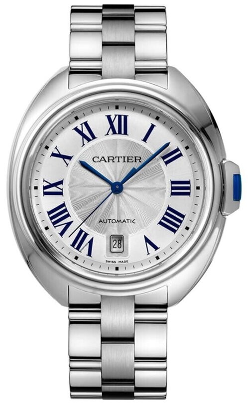 Наручные часы Cartier мужские Наручные часы Cartier WSCL0007, автоподзавод, белый, серебряный