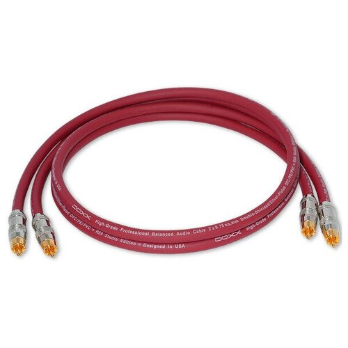 Кабель аудио 2xRCA - 2xRCA DAXX R89-10 1.0m