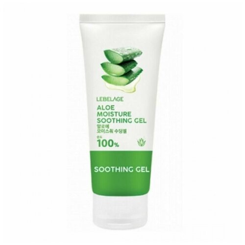 Lebelage Успокаивающий гель с алоэ Aloe Moisture Purity 100% Soothing Gel, 100 мл