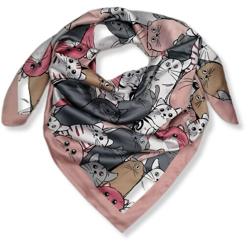 фото Платок ls dulаnna,87х87 см, розовый