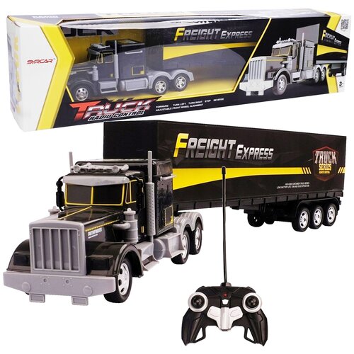 Машина Грузовик на радиоуправлении / Фура на радиоуправлении / Фура на пульте управления / Трейлер на радиоуправлении / Радиоуправляемая машинка