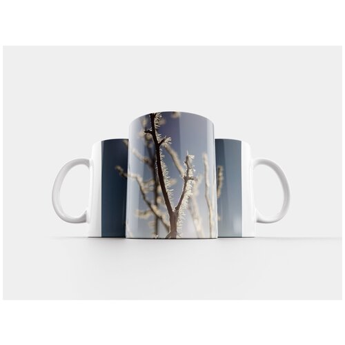 фото Кружка "зима, мороз, иней" 320 мл lotsprints