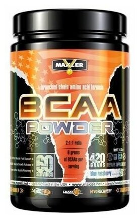 Maxler Usa Bcaa Powder (420 г) Зелёное Яблоко