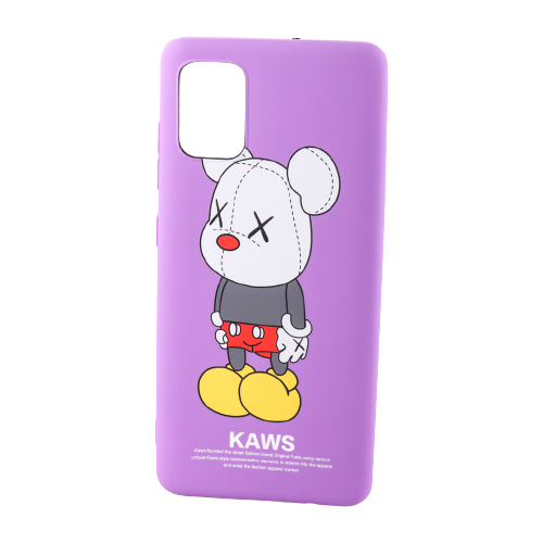 фото Чехол luxo для samsung a71 (рисунок светится в темноте) сиреневый