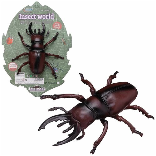 Фигурка гигантская Junfa насекомого Жук-геркулес, на блистере WA-25523