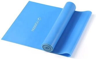 Эластичная лента для йоги и пилатеса Resistance Band-15LB YMTB- T301 - blue