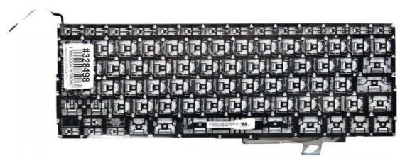 Клавиатура для Apple MacBook Pro 17 A1297 Early 2009 Late 2011 Г-образный Enter RUS