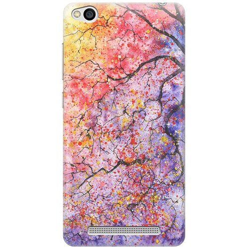 фото Re:pa накладка transparent для xiaomi redmi 3 с принтом "лето в ветках"