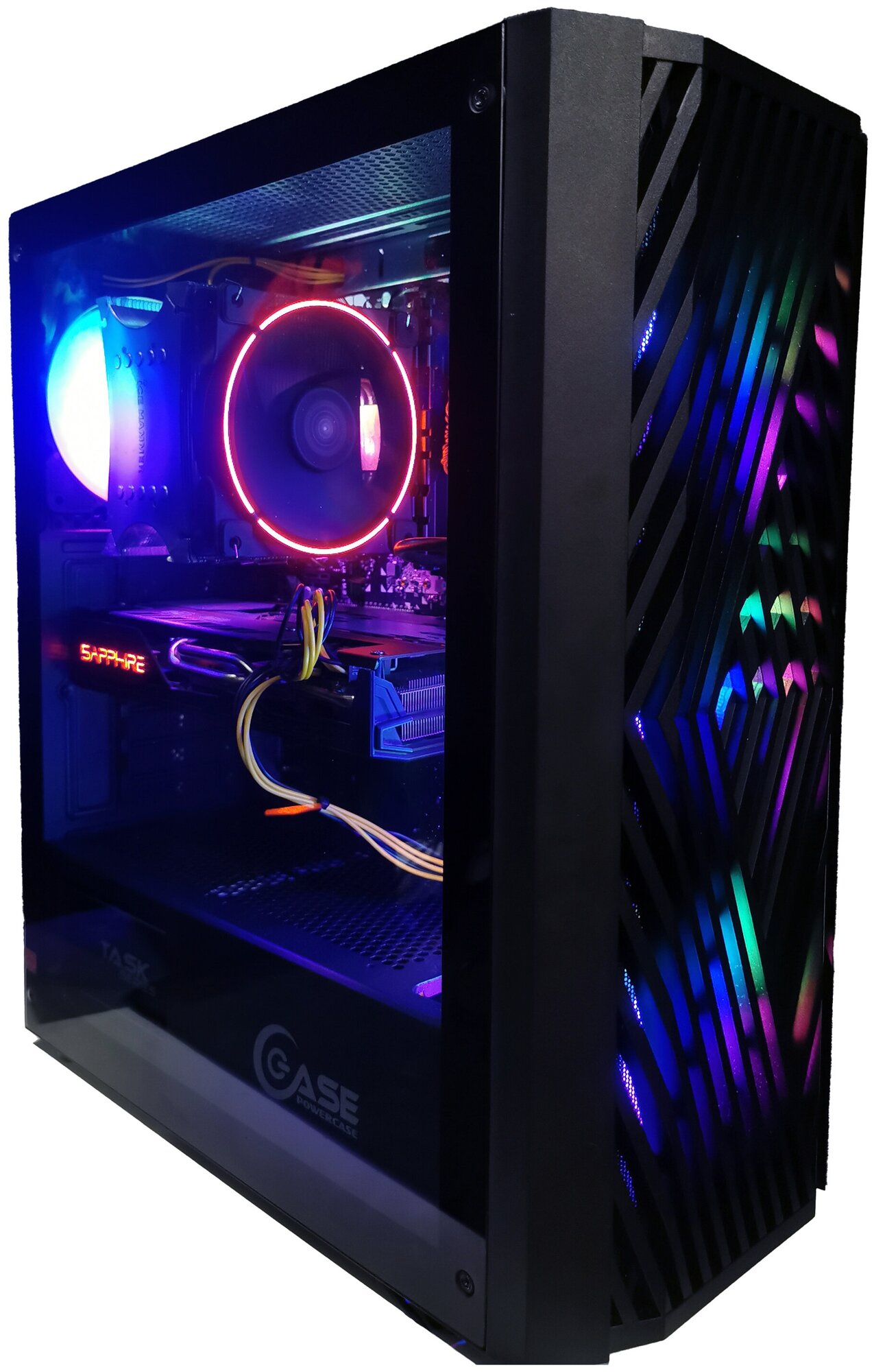 Игровой компьютер Процессор (AMD Ryzen 5 5500 4.2Ггц/Radeon RX 570 8gb/16Гб DDR4/500GB SSD/RGB)