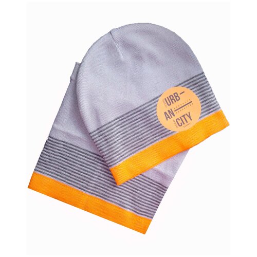 фото Комплект шапка+снуд детский, размер 50 нет бренда