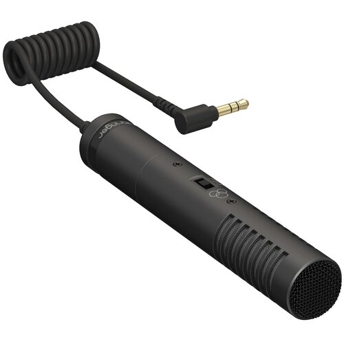 Behringer Video Mic MS behringer video mic x1 конденсаторный xy микрофон для видеокамер с двойным капсюлем
