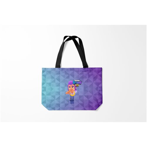 фото Сумка-шоппер / 46х35 см / геймерам / brawl stars шелли burnettie