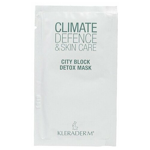 Маска детокс от агрессивной окружающей среды 20x10мл/ CLIMATE DEFENCE & SKIN CARE CITY BLOCK DETOX MASK